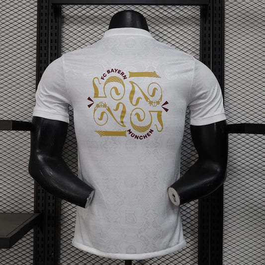 2025/2026 Bayern Munich 125th Anniversary Special Edition White Football Jersey
