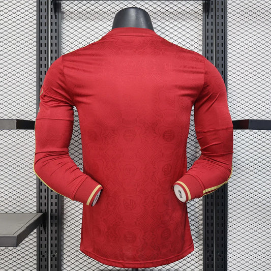 2024/2025 Bayern Munich 125th Anniversary Edition Long Sleeve Football Jersey