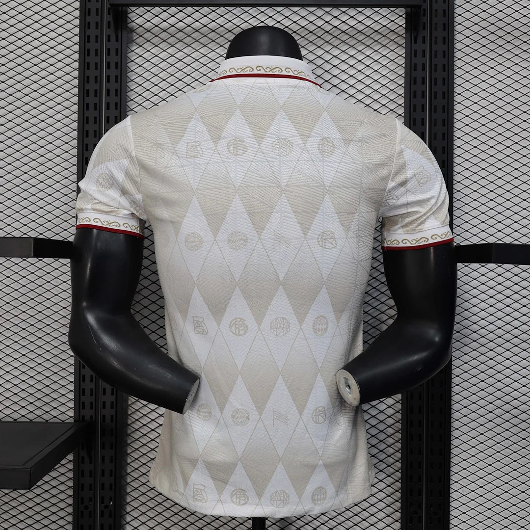 2025/2026 Bayern Munich 125 Special Edition Apricot Football Jersey
