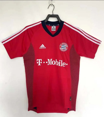 2002/2003 Retro Bayern Munich Home Football Jersey