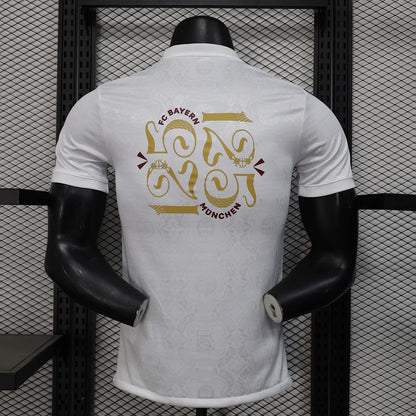 2025/2026 Bayern Munich 125th Anniversary Special Edition White Football Jersey