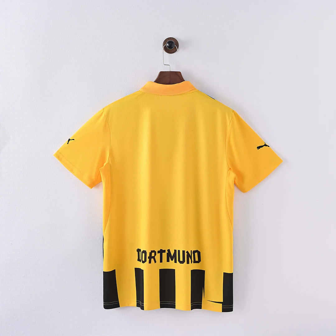 2012/2013 Retro Dortmund Home Football Jersey