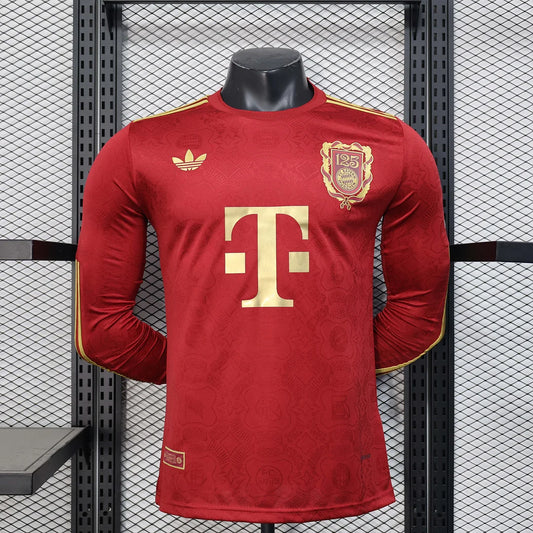 2024/2025 Bayern Munich 125th Anniversary Edition Long Sleeve Football Jersey