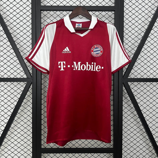 2003/2004 Retro Bayern Munich Home Football Jersey