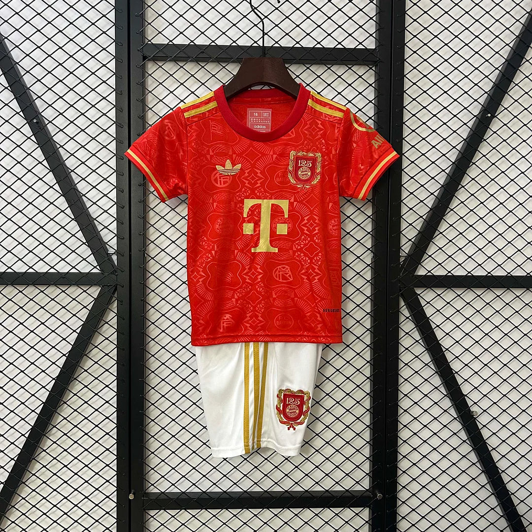 2024/2025 Kids Bayern Munich 125th Anniversary Edition Football Jersey