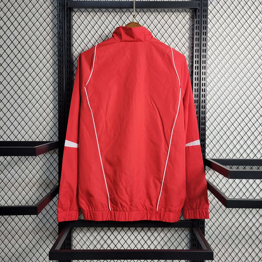 2023 Bayern Munich Football Windbreaker Red