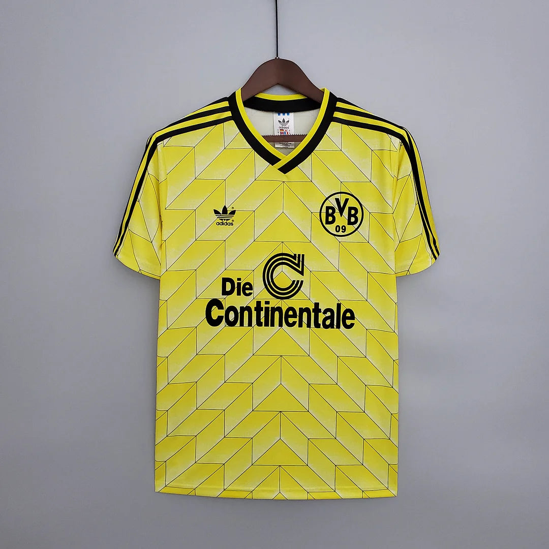 1988/1989 Retro Dortmund Home Football Jersey