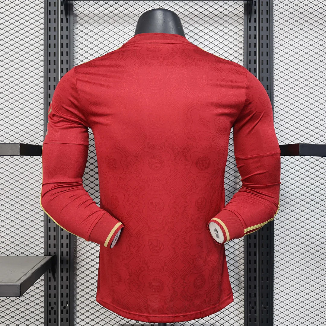 2024/2025 Bayern Munich 125th Anniversary Edition Long Sleeve Football Jersey