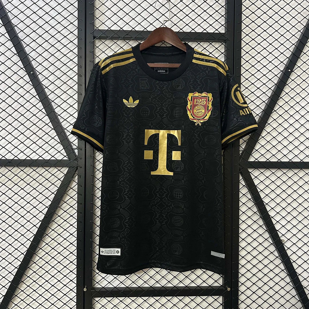 2024/2025 Bayern Munich 125th Anniversary Edition Black Football Jersey