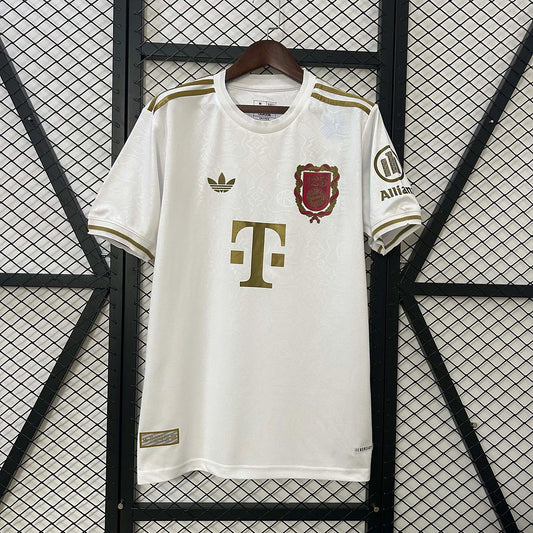 2024/2025 Bayern Munich 125th Anniversary Edition White Football Jersey