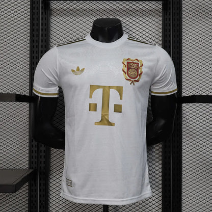 2025/2026 Bayern Munich 125th Anniversary Edition White Football Jersey