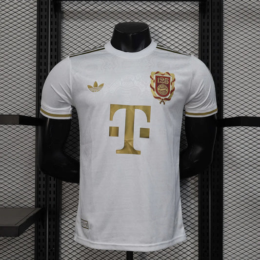 2025/2026 Bayern Munich 125th Anniversary Edition White Football Jersey