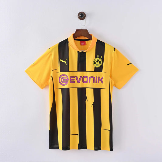 2012/2013 Retro Dortmund Home Football Jersey