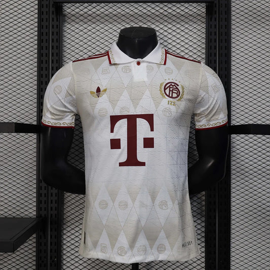 2025/2026 Bayern Munich 125 Special Edition Apricot Football Jersey