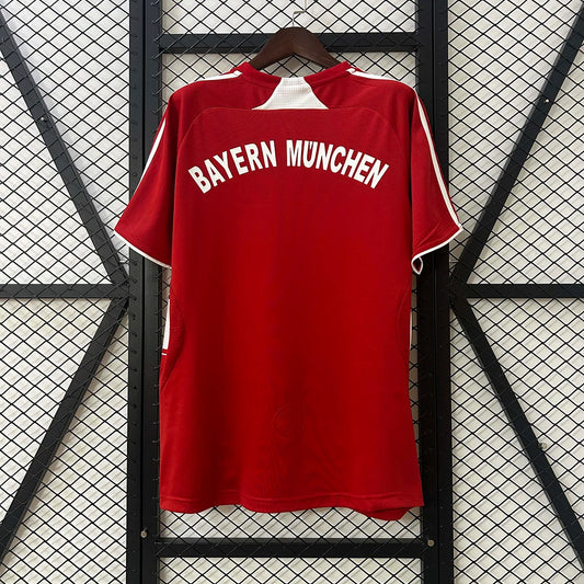 2007/2008 Retro Bayern Munich Home Football Jersey