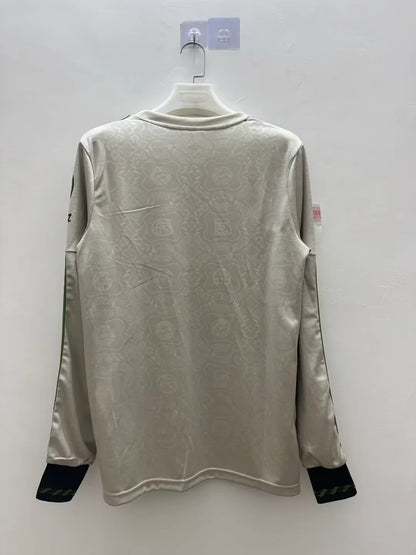 2025/2026 Bayern Munich Oktoberfest Special Edition Light Grey Long Sleeve Football Jersey