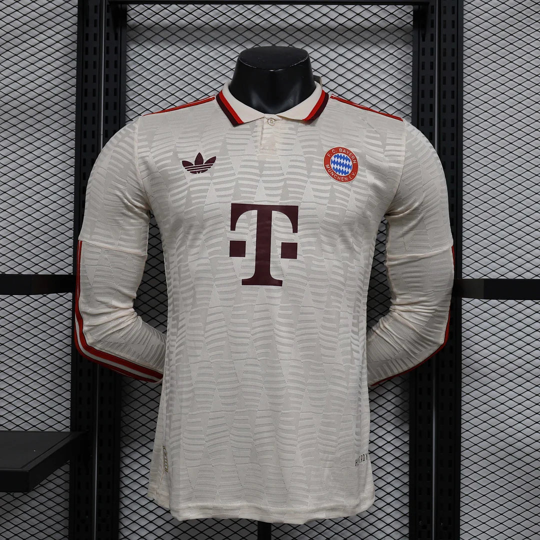2024/2025 Bayern Munich Third Away Long Sleeve Football Jersey