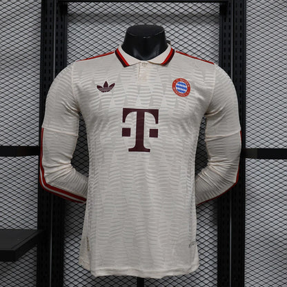 2024/2025 Bayern Munich Third Away Long Sleeve Football Jersey