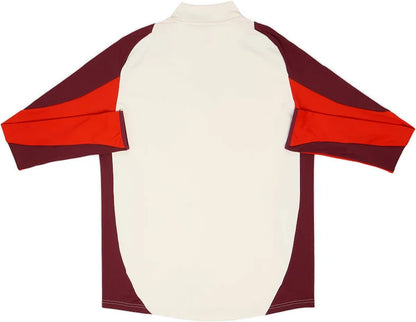 2024/2025 Bayern Munich Half-Pull Training Suit White Football Jacket