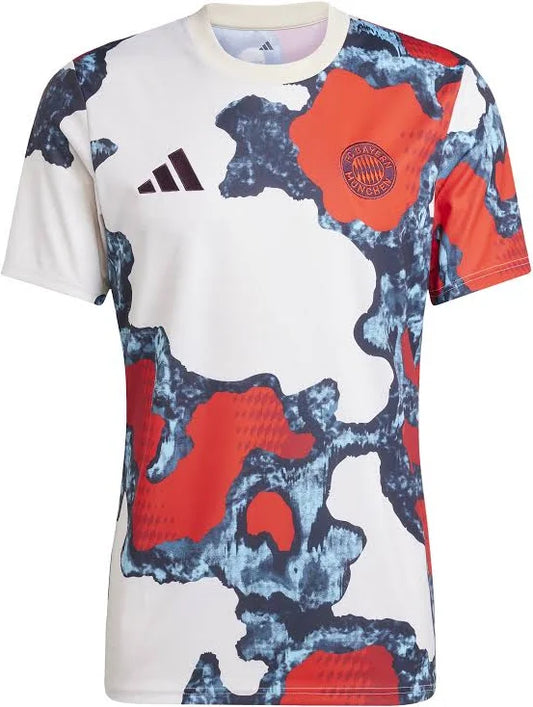 2024/2025 Bayern Munich Special Edition White and Red Football Jersey